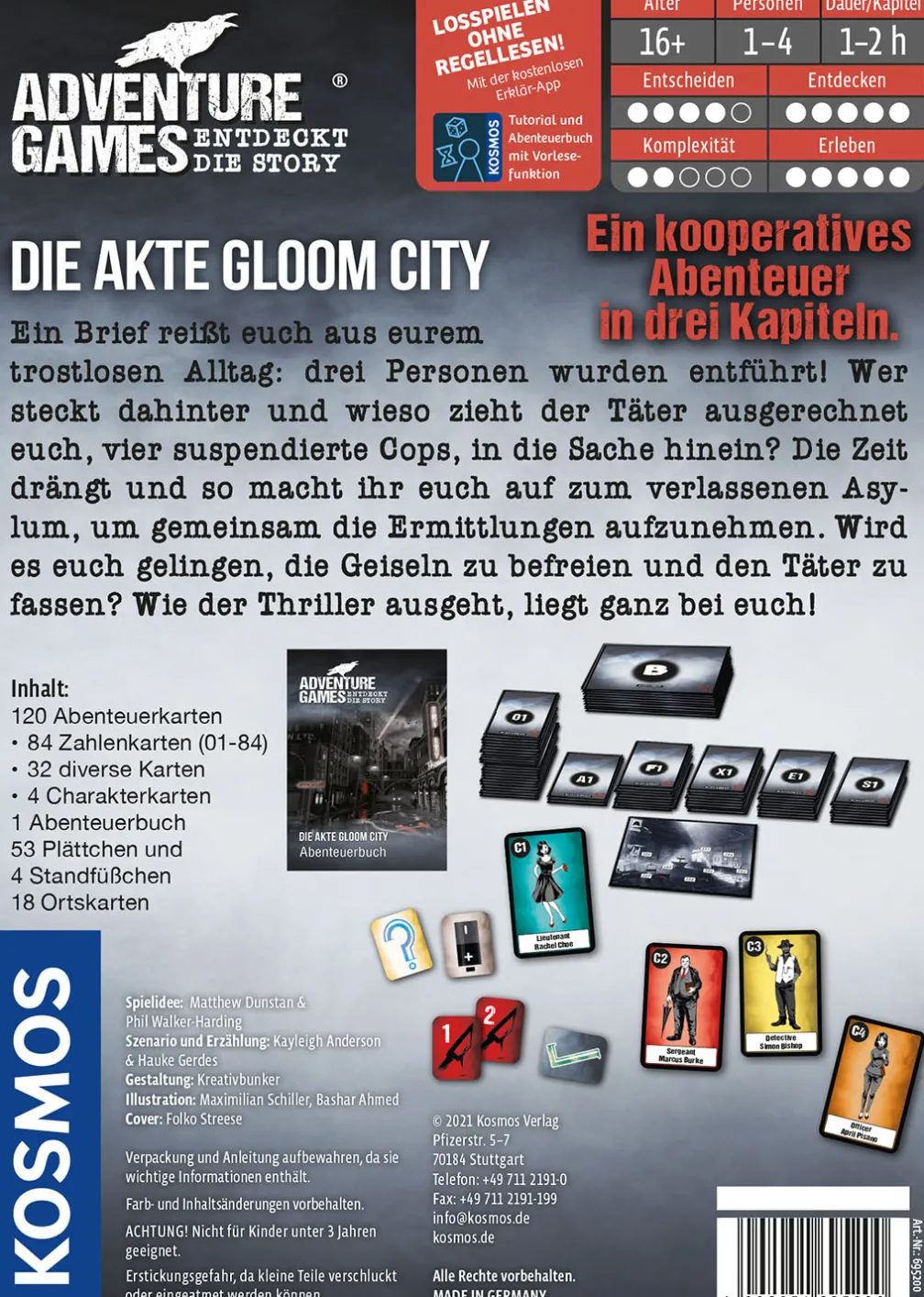 Adventure Games - Die Akte Gloom City