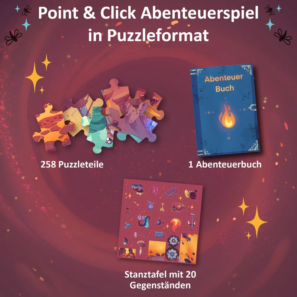 Adventure Puzzle: In den Tiefen des Vulkans