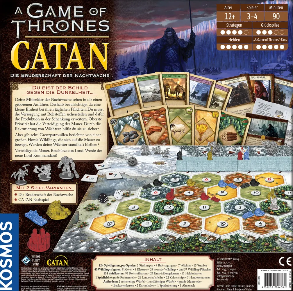 A Game of Thrones CATAN