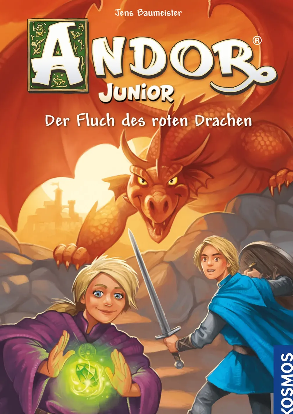 Andor Junior, 1, Der Fluch des roten Drachen
