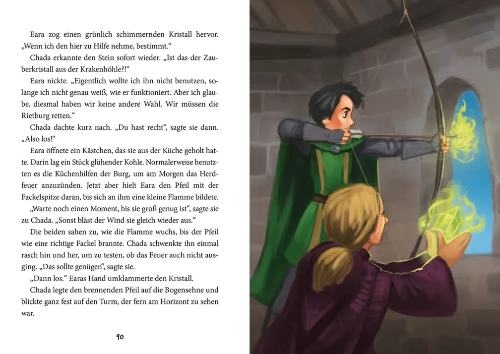 Andor Junior, 2, Der Sturm auf die Rietburg