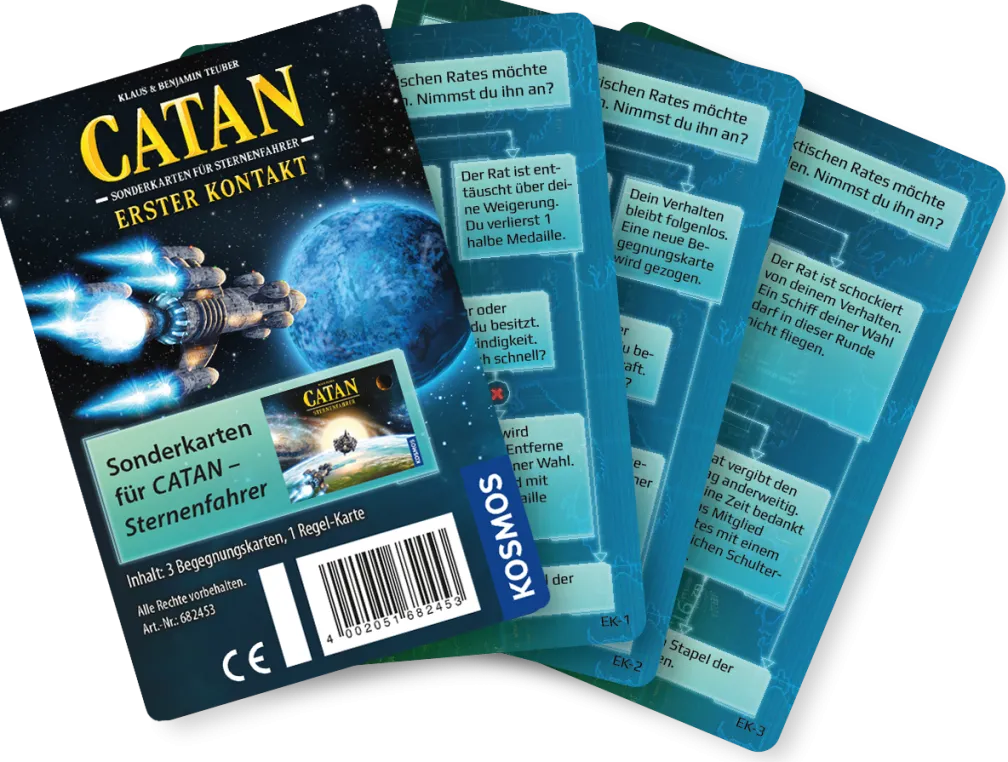 CATAN - Begegnungskarten für Sternenfahrer - Erster Kontakt