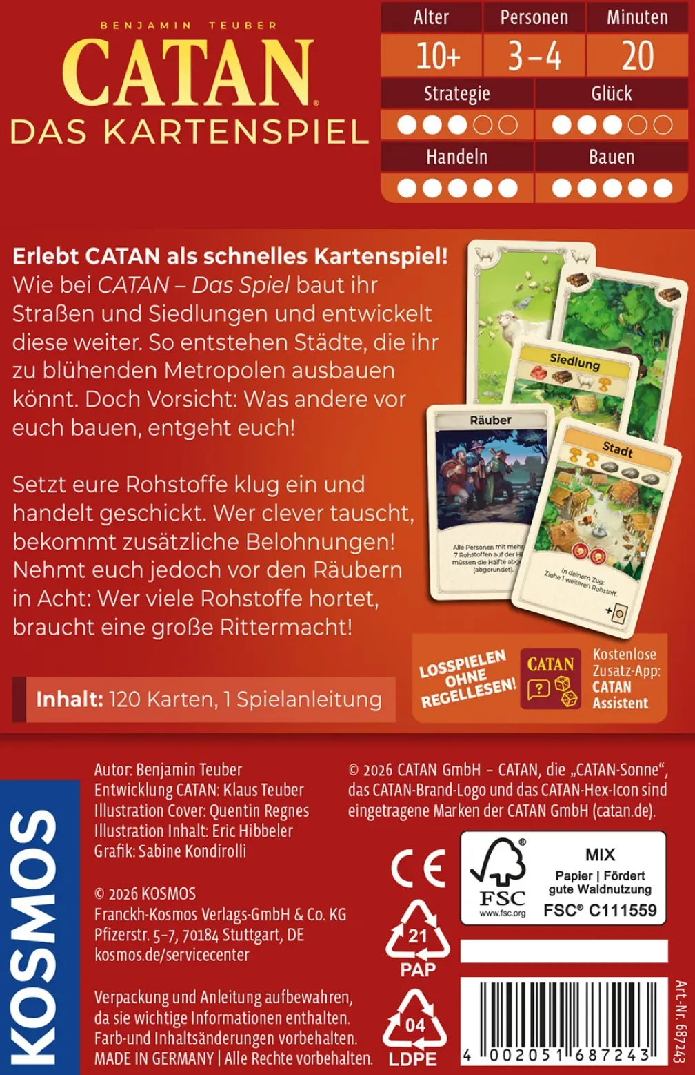 CATAN - Das Kartenspiel
