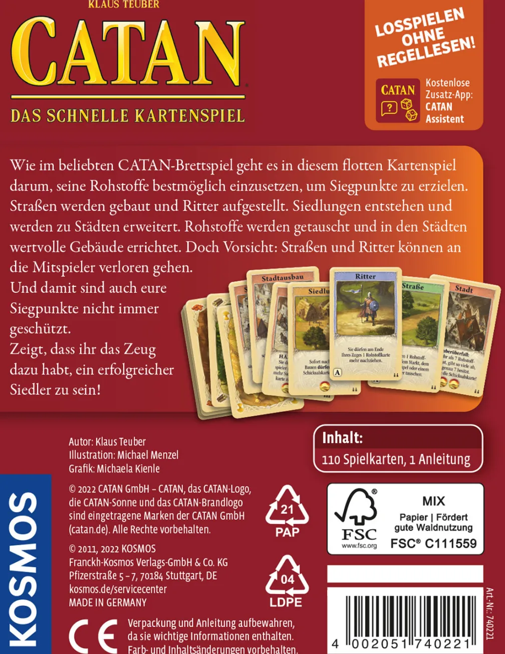 CATAN - Das schnelle Kartenspiel