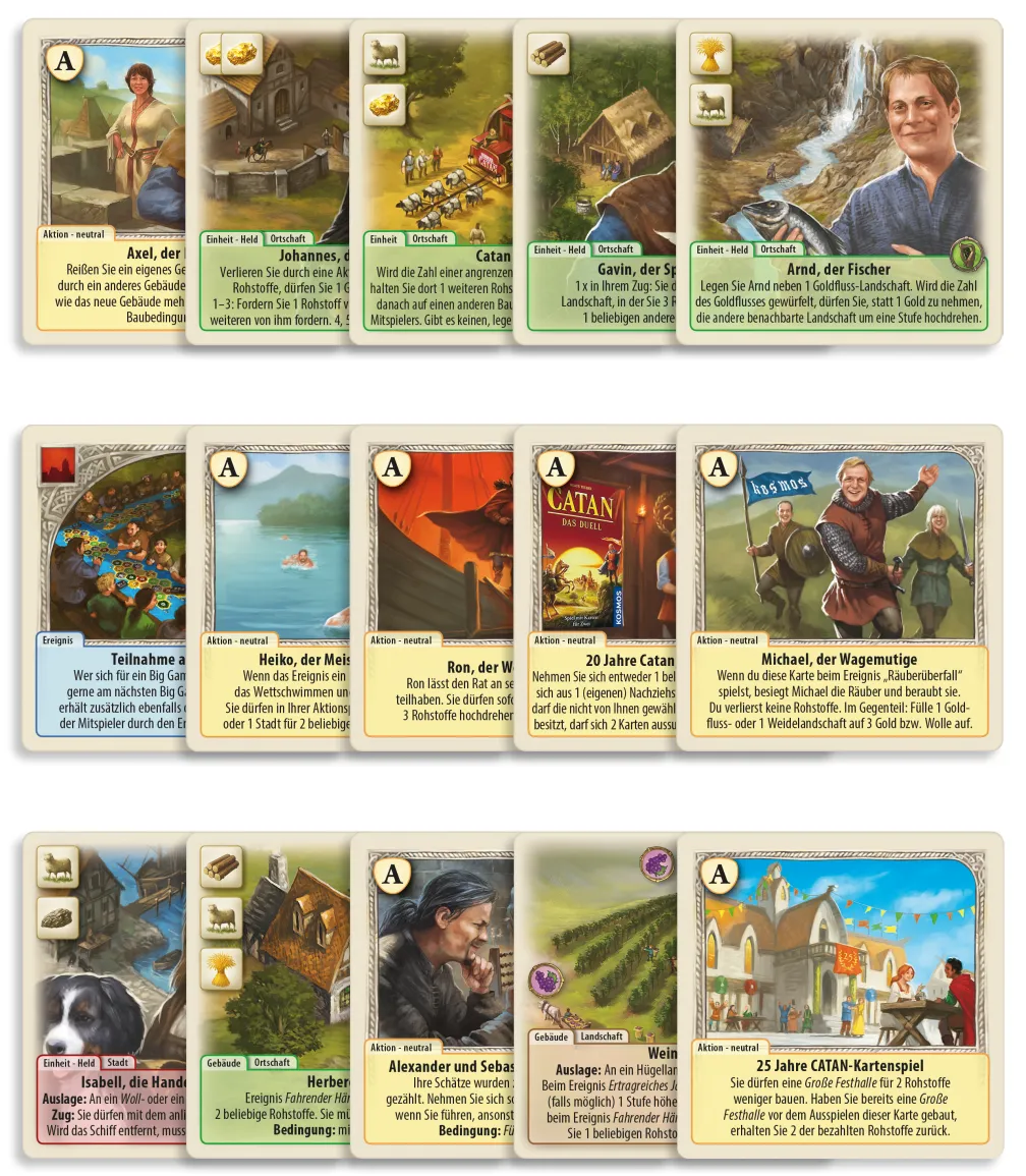 CATAN - Duell Sonderkarten Set 2021