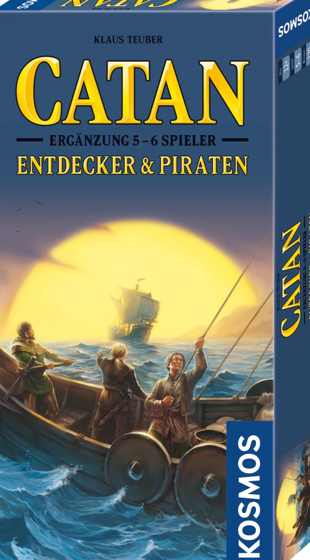 CATAN - Ergänzung 5-6 Spieler - Entdecker & Piraten