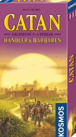 CATAN - Ergänzung 5-6 Spieler - Händler & Barbaren