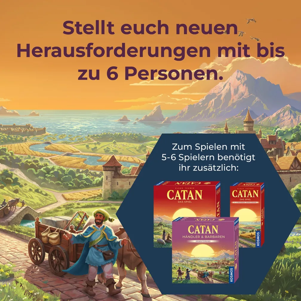 CATAN - Händler & Barbaren - 5-6 Personen Erweiterung