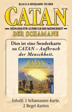 CATAN - Sonderkarte für Aufbruch der Menschheit - Der Schamane