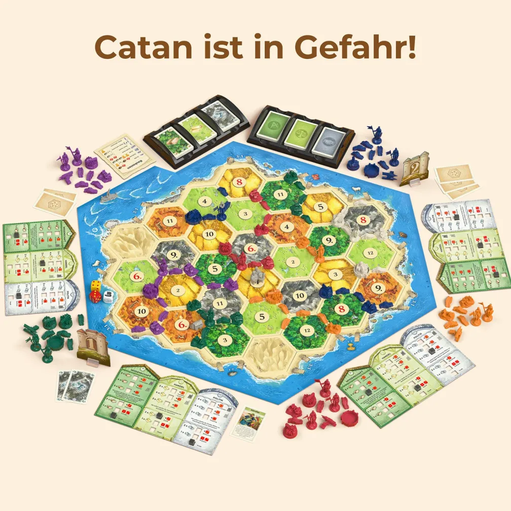 CATAN - Städte & Ritter - 5-6 Personen Erweiterung