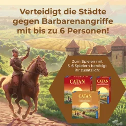 CATAN - Städte & Ritter - 5-6 Personen Erweiterung