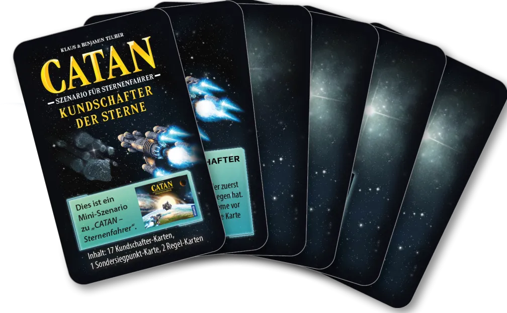 CATAN - Szenario für Sternenfahrer - Kundschafter der Sterne