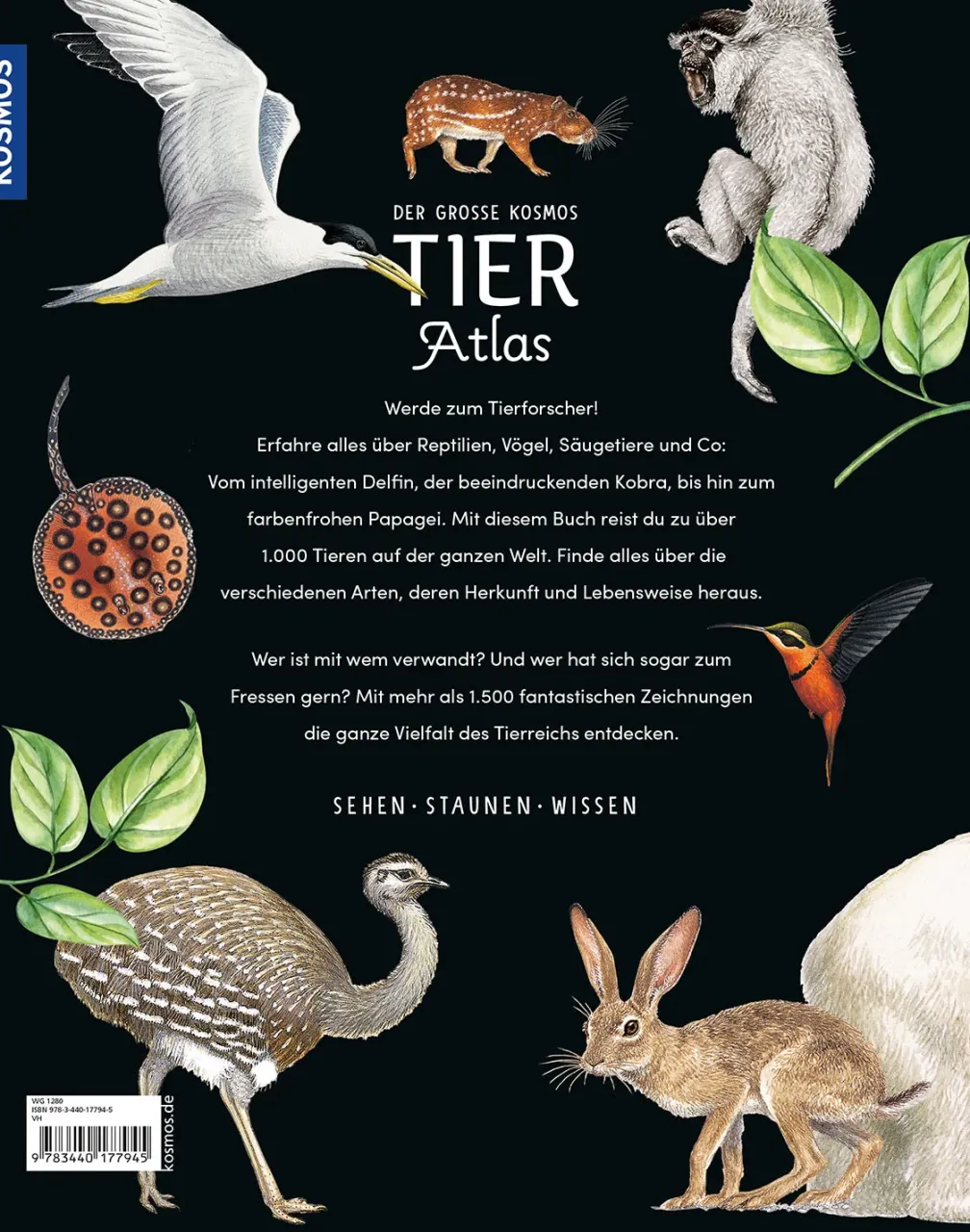 Der große Kosmos Tieratlas