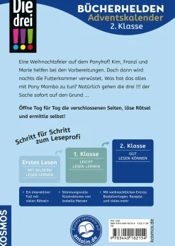 Die drei !!!, Bücherhelden 2. Klasse, Adventskalender, Wirbel um das Weihnachts-Pony