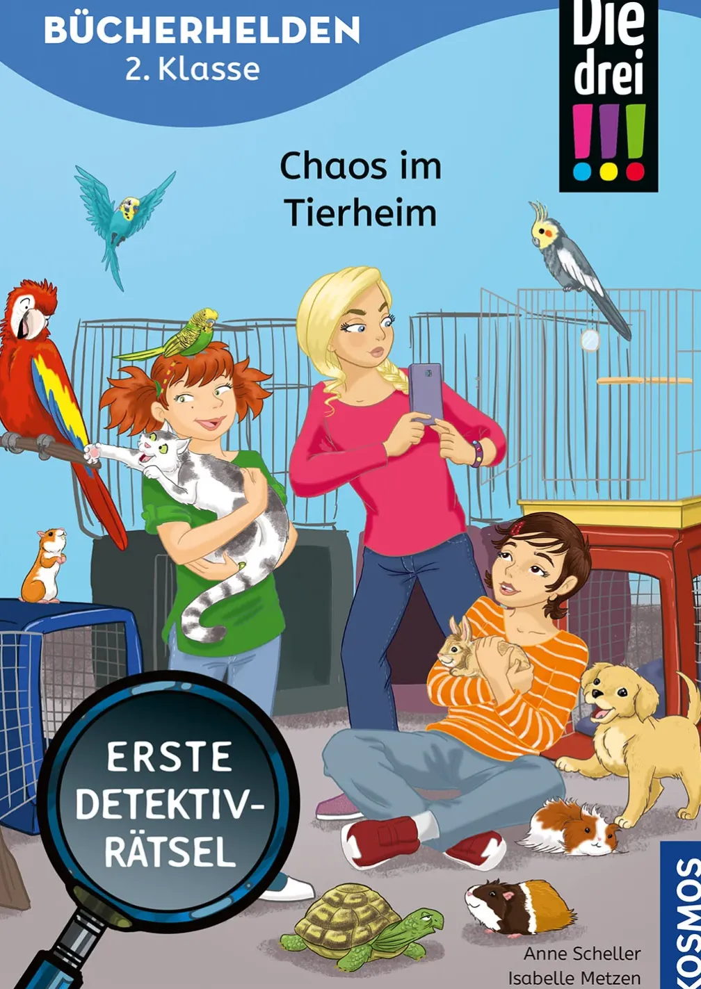 Die drei !!!, Bücherhelden 2. Klasse, Chaos im Tierheim