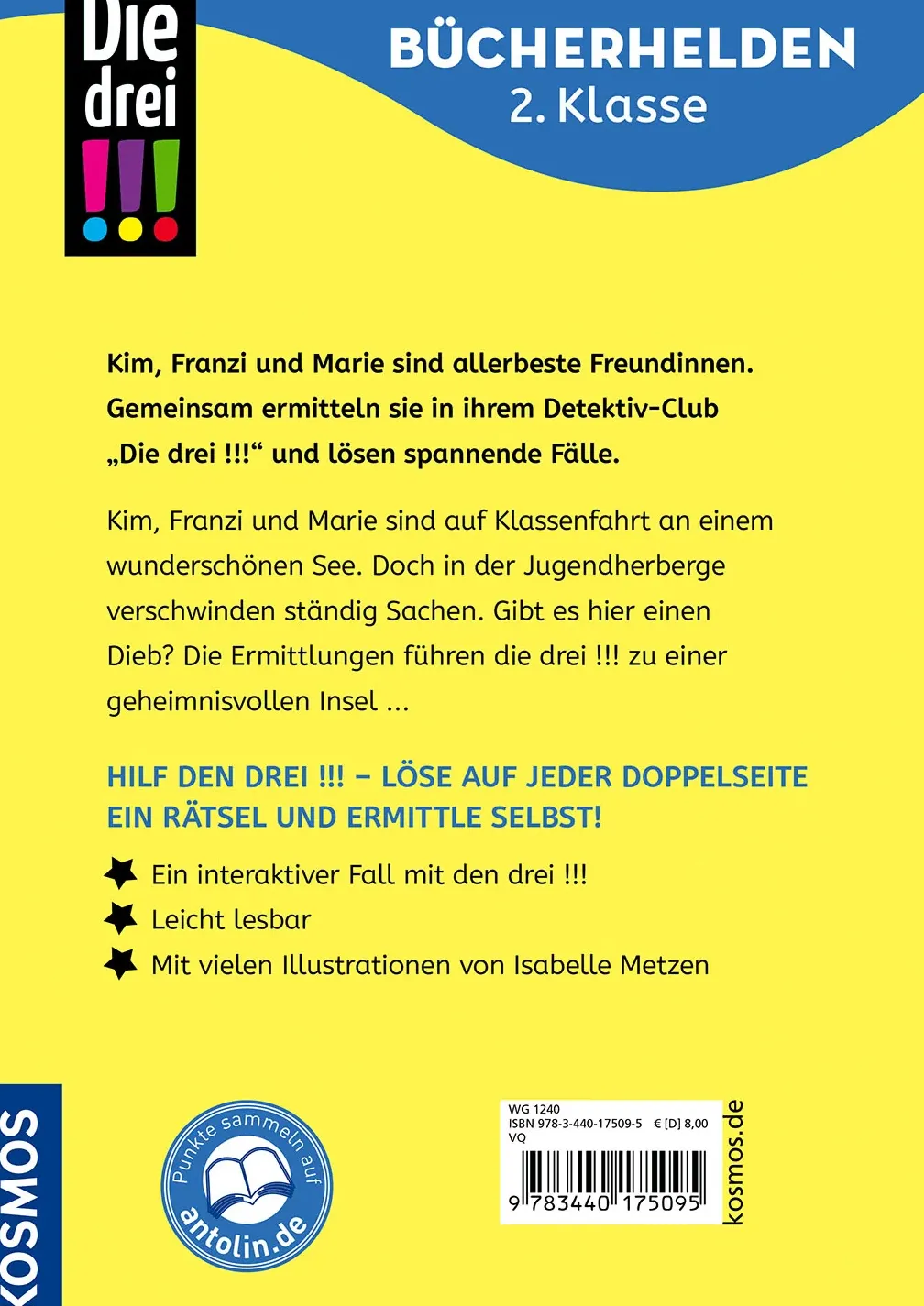 Die drei !!!, Bücherhelden 2. Klasse, Diebe in Sicht