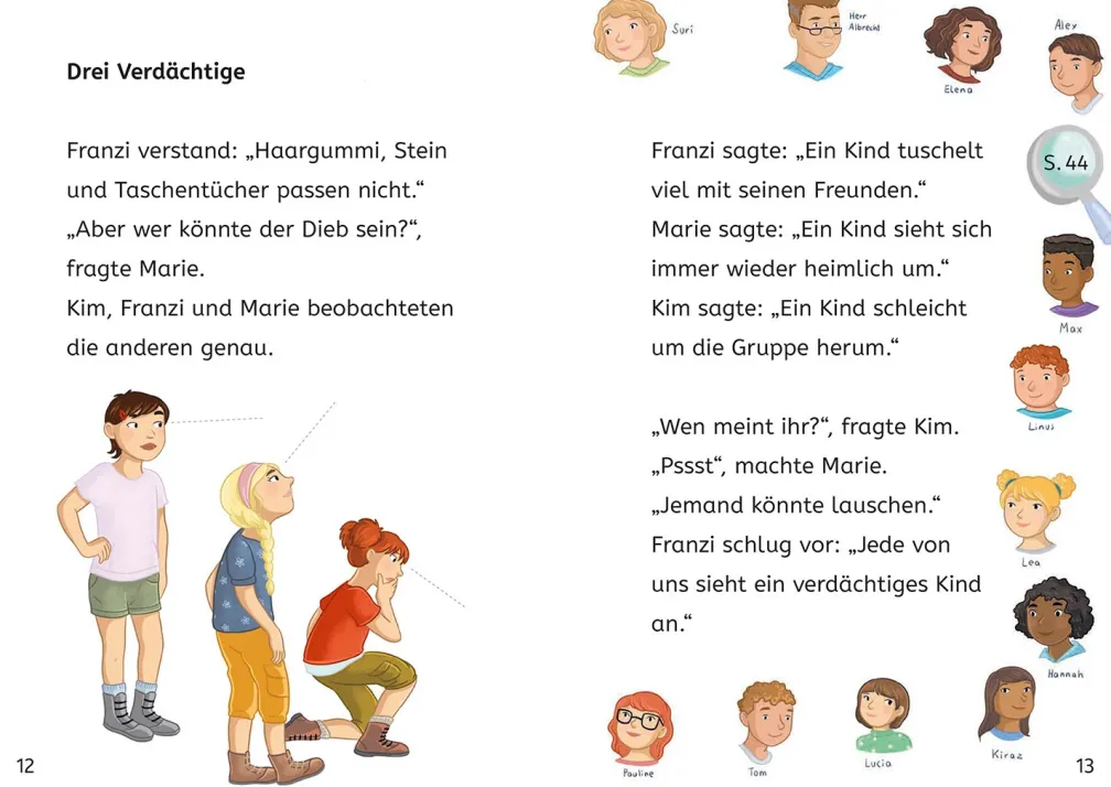 Die drei !!!, Bücherhelden 2. Klasse, Diebe in Sicht