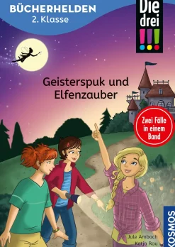 Die drei !!!, Bücherhelden 2. Klasse, Doppelband, Geisterspuk und Elfenzauber