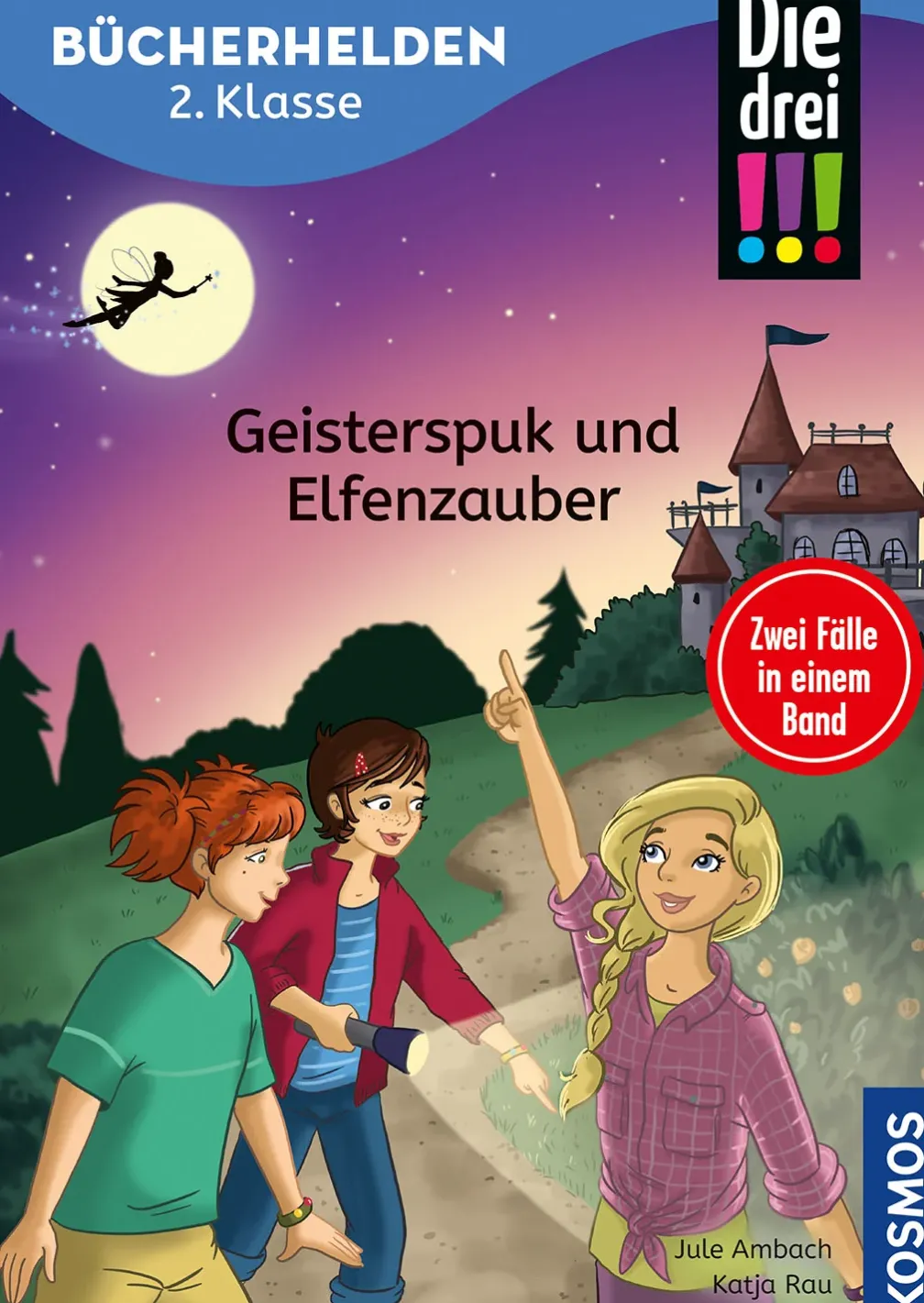 Die drei !!!, Bücherhelden 2. Klasse, Doppelband, Geisterspuk und Elfenzauber