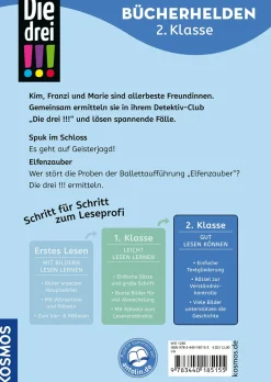 Die drei !!!, Bücherhelden 2. Klasse, Doppelband, Geisterspuk und Elfenzauber