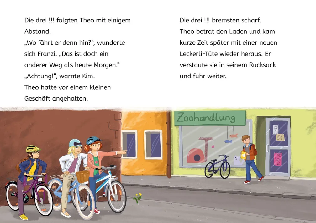 Die drei !!!, Bücherhelden 2. Klasse, Doppelband, Tierisch gute Spürnasen
