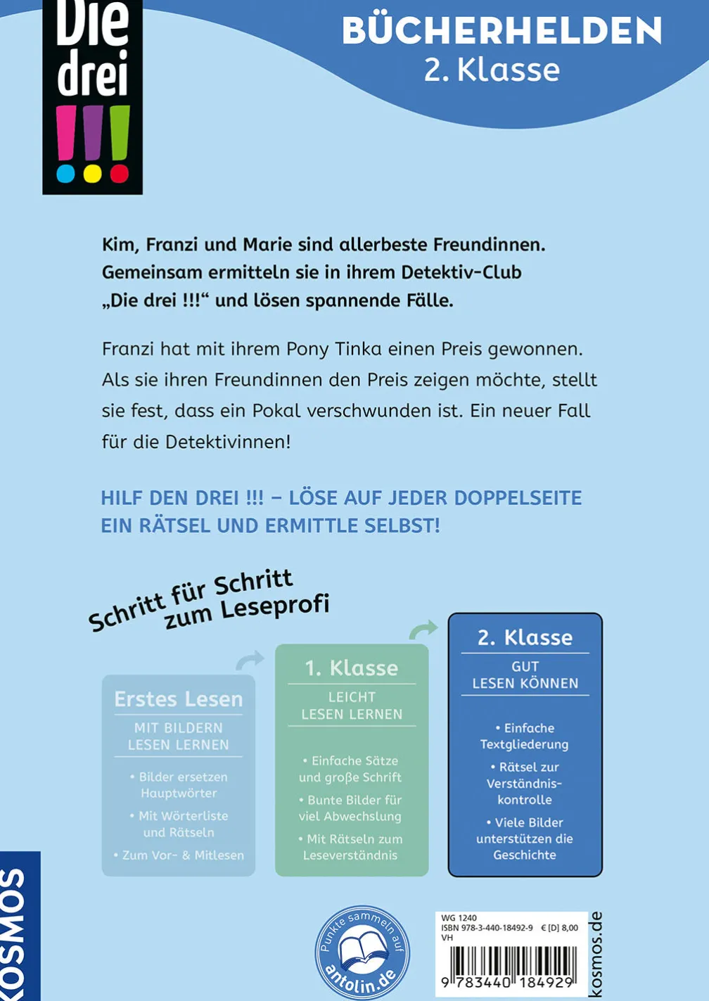 Die drei !!!, Bücherhelden 2. Klasse, Diebstahl auf dem Ponyhof