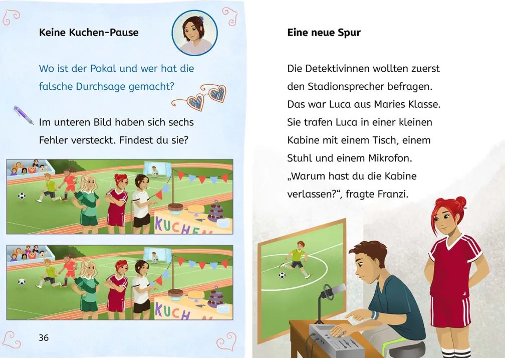 Die drei !!!, Bücherhelden 2. Klasse, Falsches Spiel beim Fußball