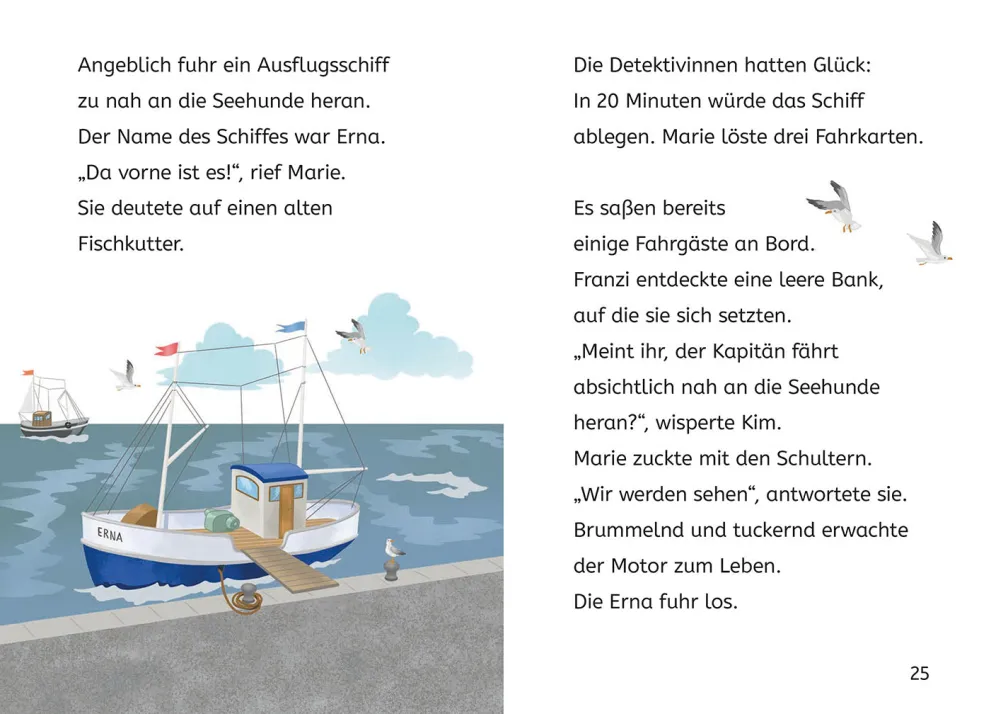 Die drei !!!, Bücherhelden 2. Klasse, Seehund ahoi!