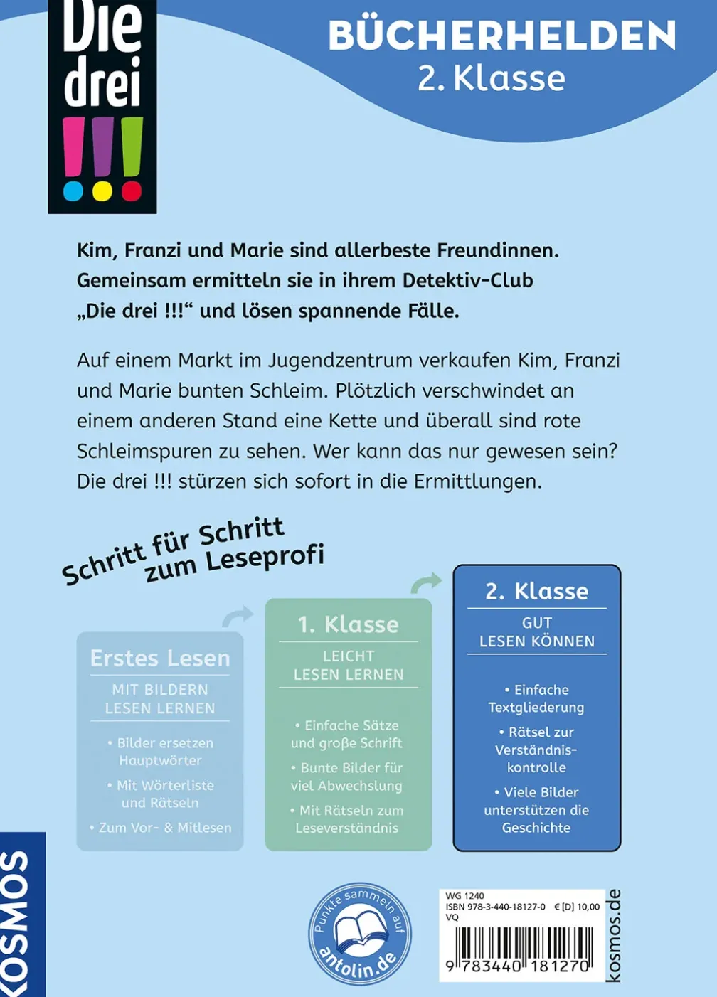 Die drei !!!, Bücherhelden 2. Klasse, Schleim-Alarm!