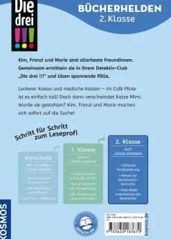 Die drei !!!, Bücherhelden 2. Klasse, Tatort Katzen-Café