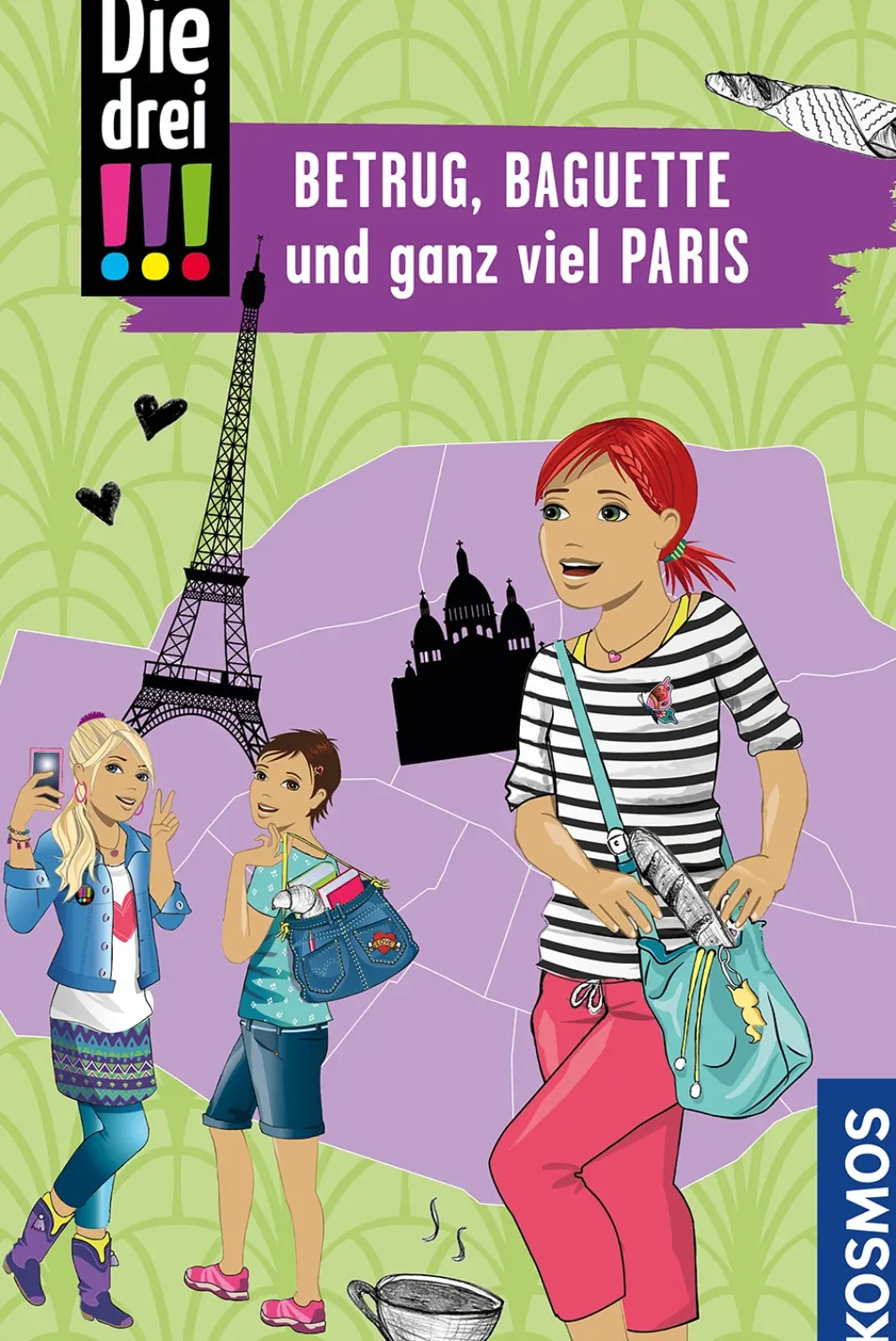 Die drei !!!, Betrug, Baguette und ganz viel Paris