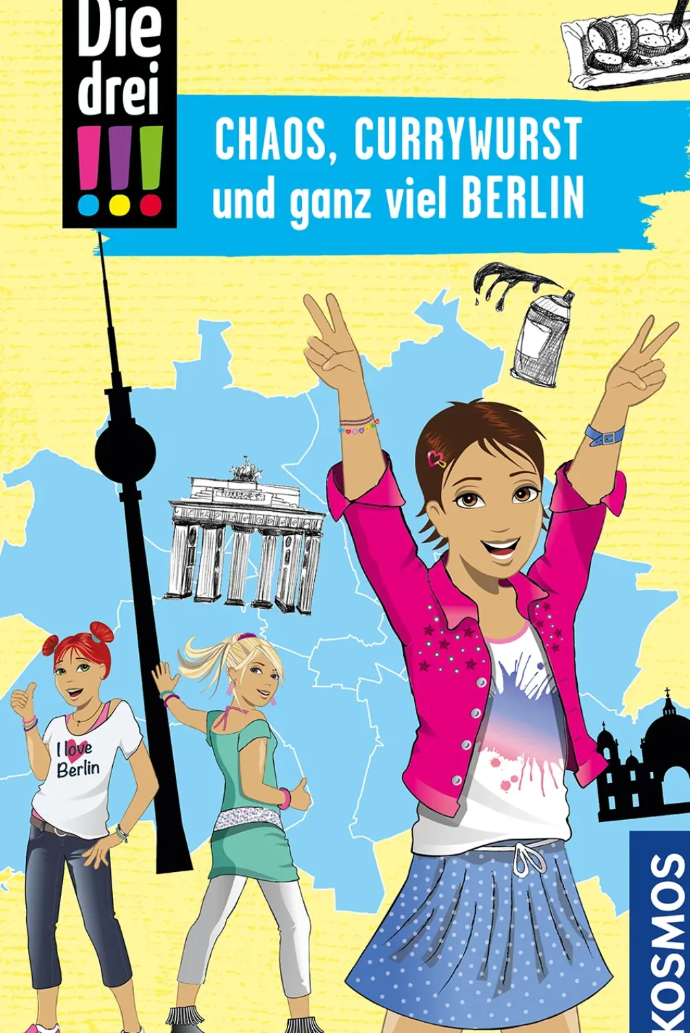 Die drei !!!, Chaos, Currywurst und ganz viel Berlin