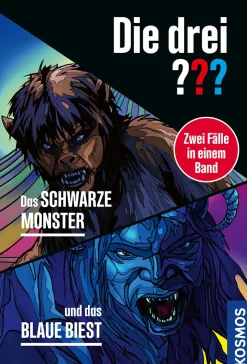 Die drei ???, Das schwarze Monster / und das blaue Biest (Doppelband)