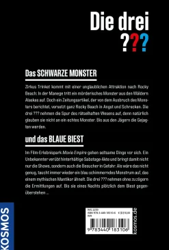 Die drei ???, Das schwarze Monster / und das blaue Biest (Doppelband)