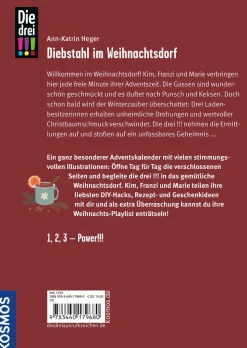 Die drei !!!, Diebstahl im Weihnachtsdorf