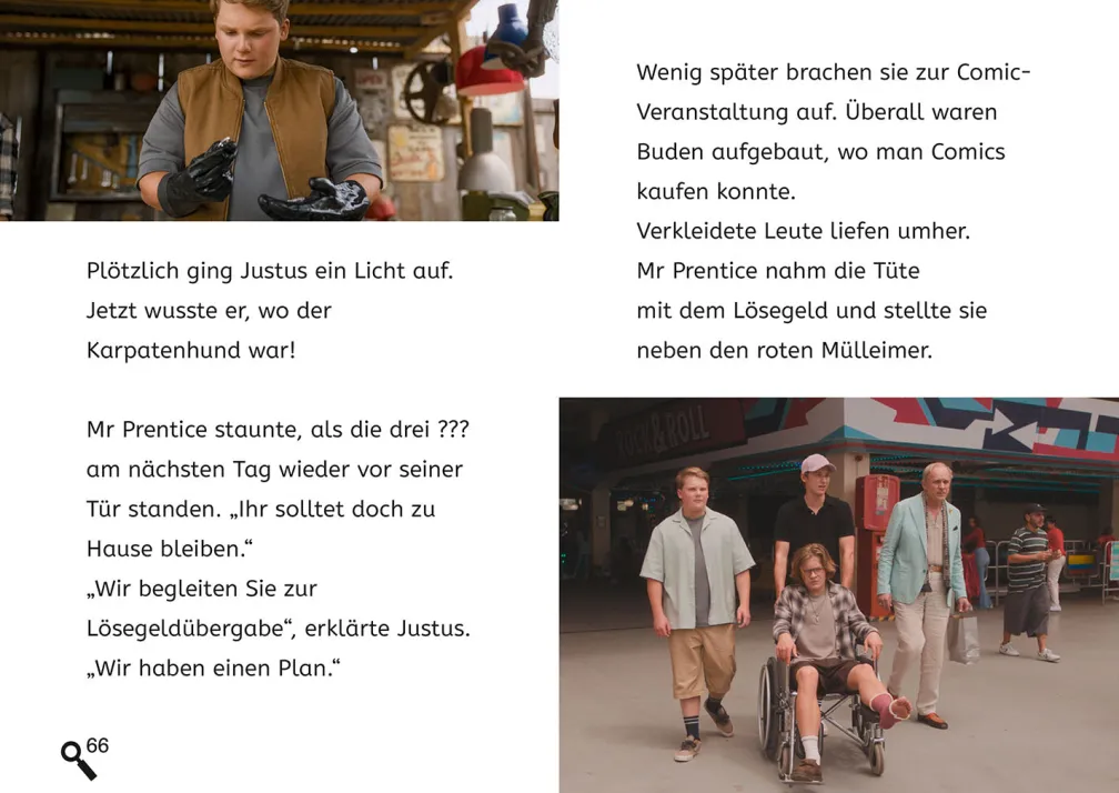 Die drei ??? Erstlese-Buch zum Film, 2. Klasse, und der Karpatenhund