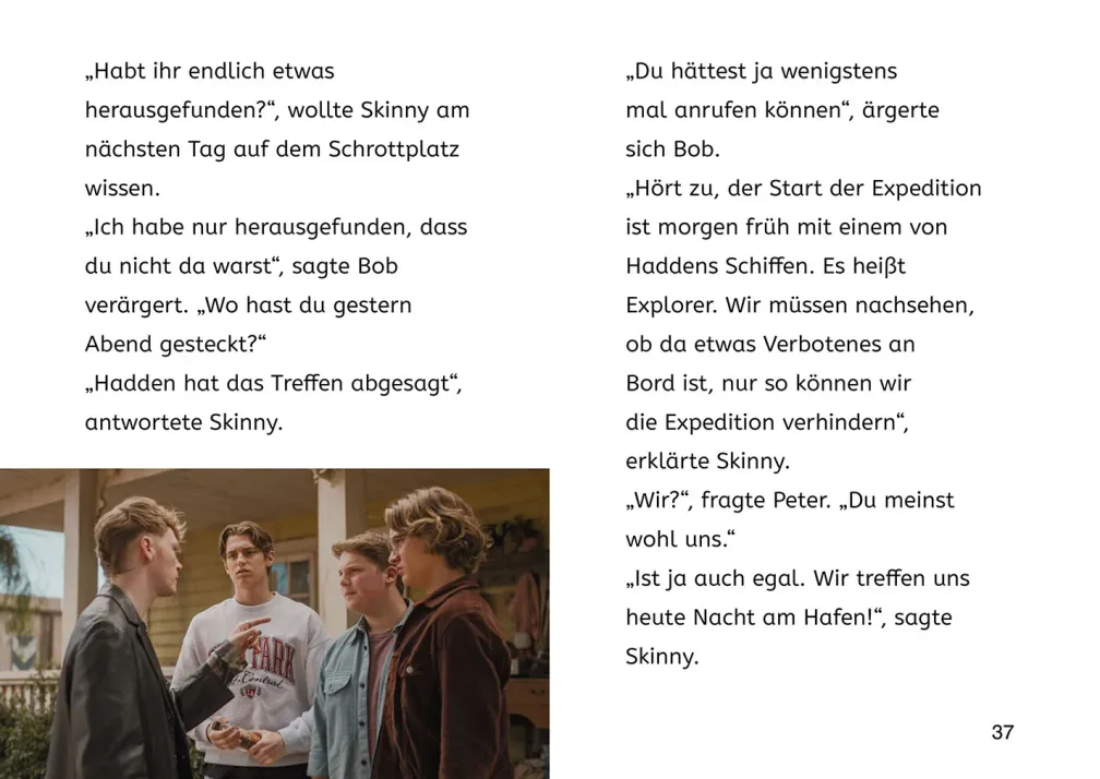 Die drei ??? Erstlese-Buch zum Film, 2. Klasse, Toteninsel