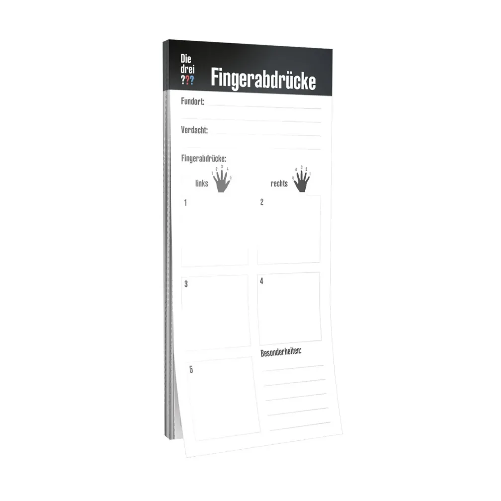 Die drei ??? - Fingerabdrücke - Profiset