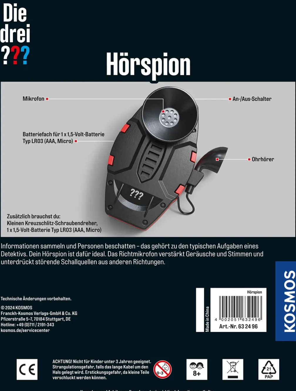 Die drei ??? - Hörspion