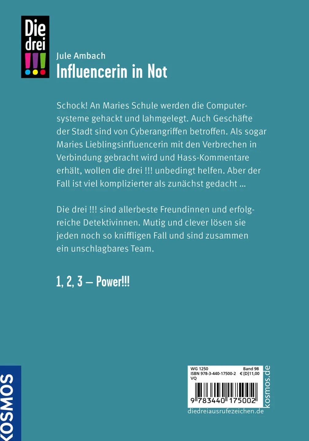 Die drei !!!, 98, Influencerin in Not