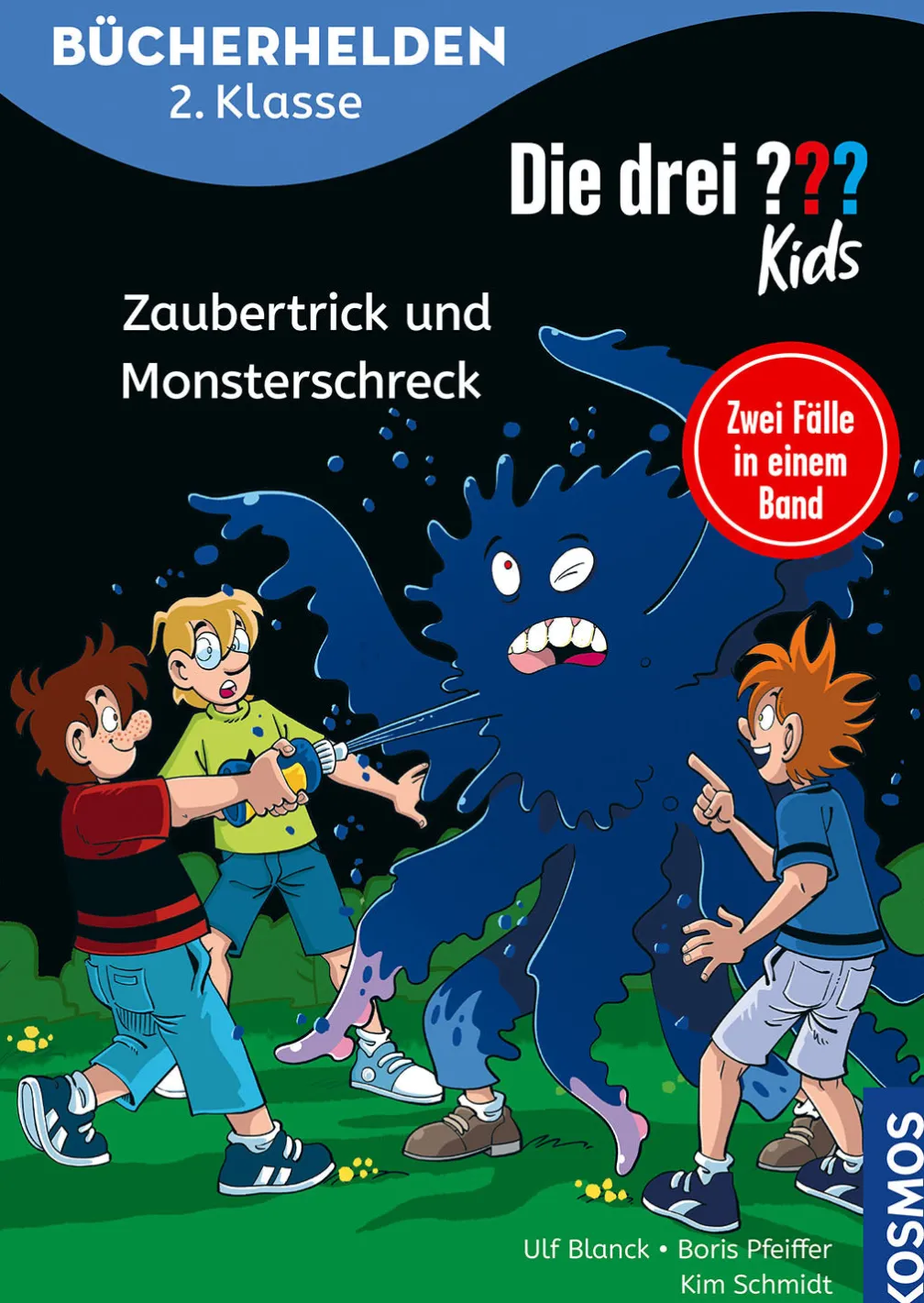 Die drei ??? Kids, Bücherhelden 2. Klasse, Doppelband 1, Zaubertrick und Monsterschreck