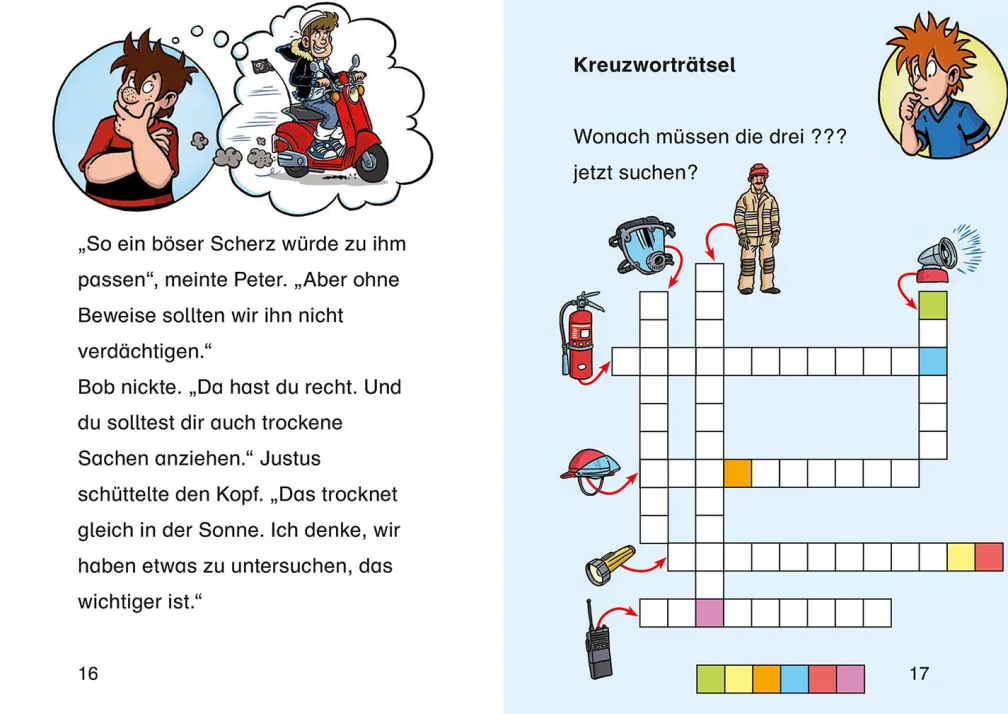 Die drei ??? Kids, Bücherhelden 2. Klasse, Feuerwehr-Alarm