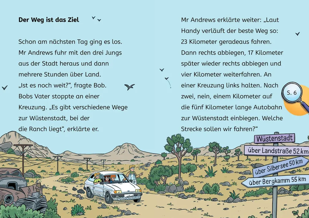 Die drei ??? Kids, Bücherhelden 2. Klasse, Spuk in der Wüste
