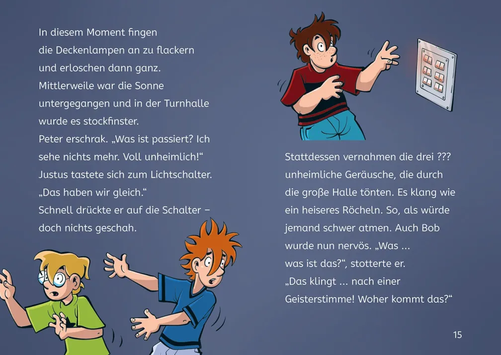 Die drei ??? Kids, Bücherhelden 2. Klasse, Geister in der Schule