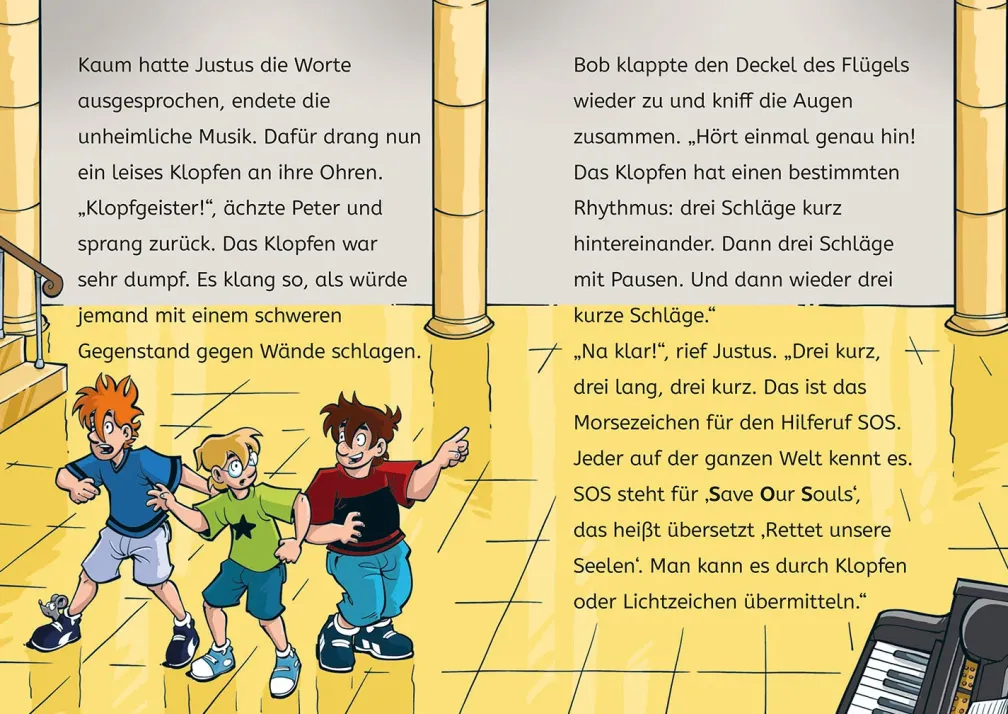 Die drei ??? Kids, Bücherhelden 2. Klasse, Geister in der Schule