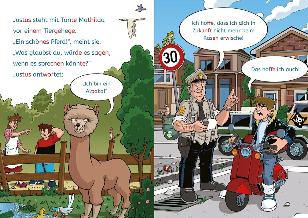 Die drei ??? Kids, Bücherhelden 1. Klasse, Witze zum Lesenlernen