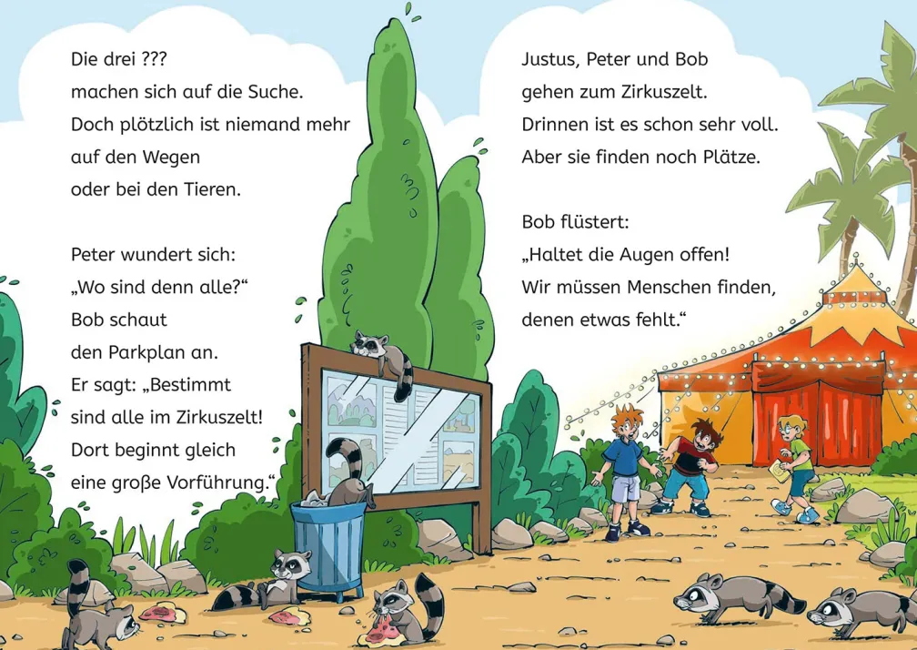 Die drei ??? Kids, Bücherhelden 1. Klasse, Diebe im Tierpark