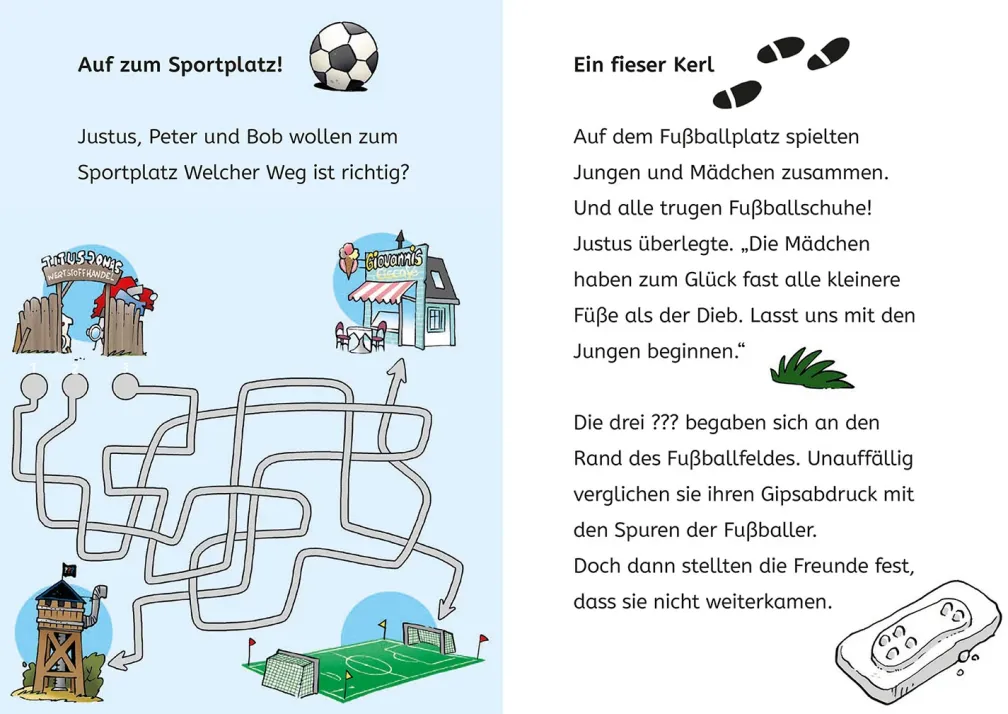 Die drei ??? Kids, Bücherhelden 2. Klasse, Doppelband 1, Zaubertrick und Monsterschreck