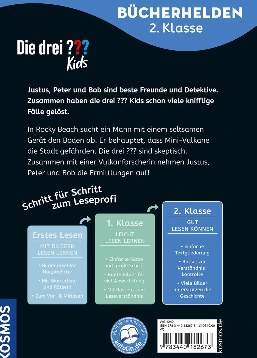 Die drei ??? Kids, Bücherhelden 2. Klasse, Vulkan in Rocky Beach