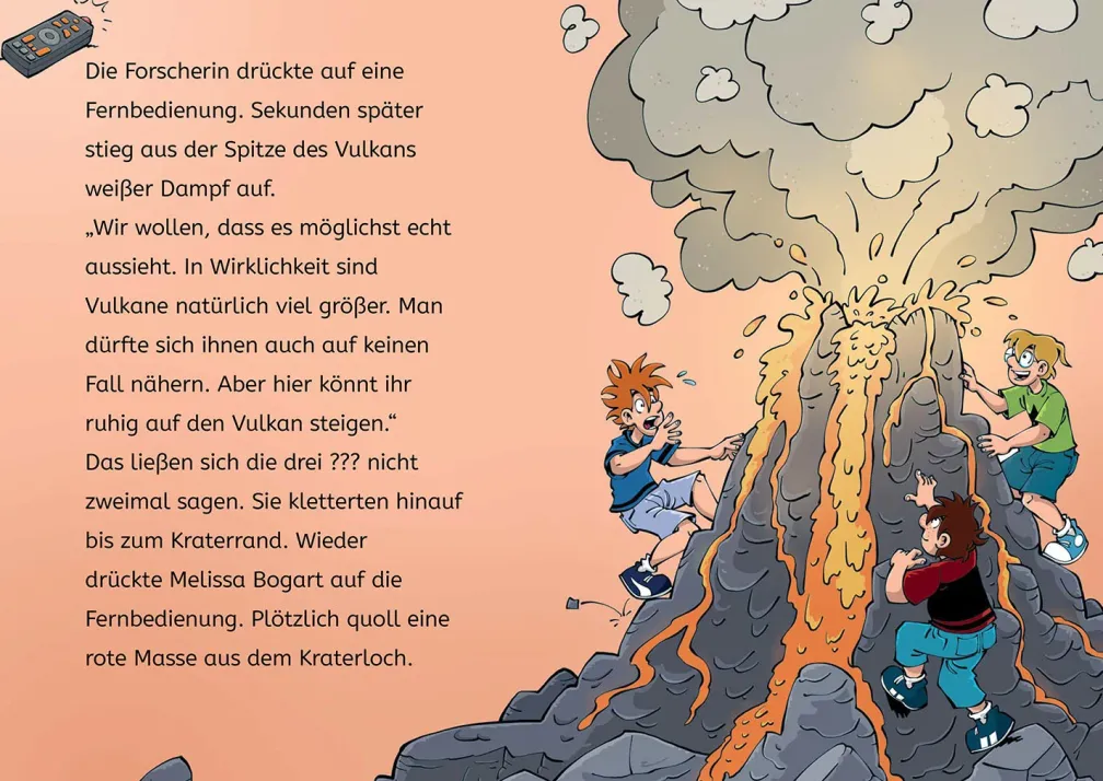 Die drei ??? Kids, Bücherhelden 2. Klasse, Vulkan in Rocky Beach